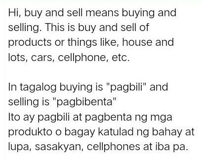 sales in tagalog kahulugan|Sell Meaning .